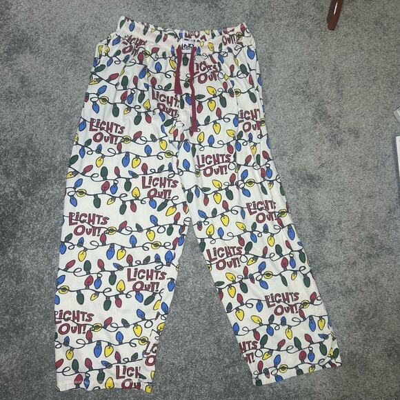 Lazy One Pajama Pants Men Extra Large 100% Cotton Flannel Holiday Christmas - Picture 1 of 6